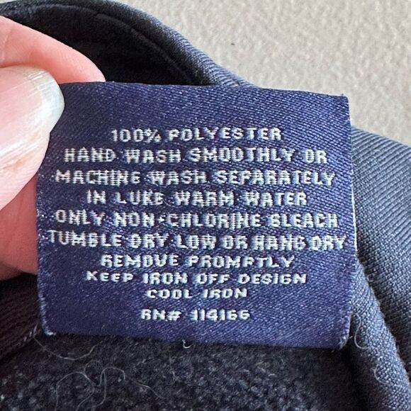 Gonzaga Bulldogs‎ Campus Heritage 1/4 Zip Pullover Mens M Navy Zags GU - Picture 6 of 10